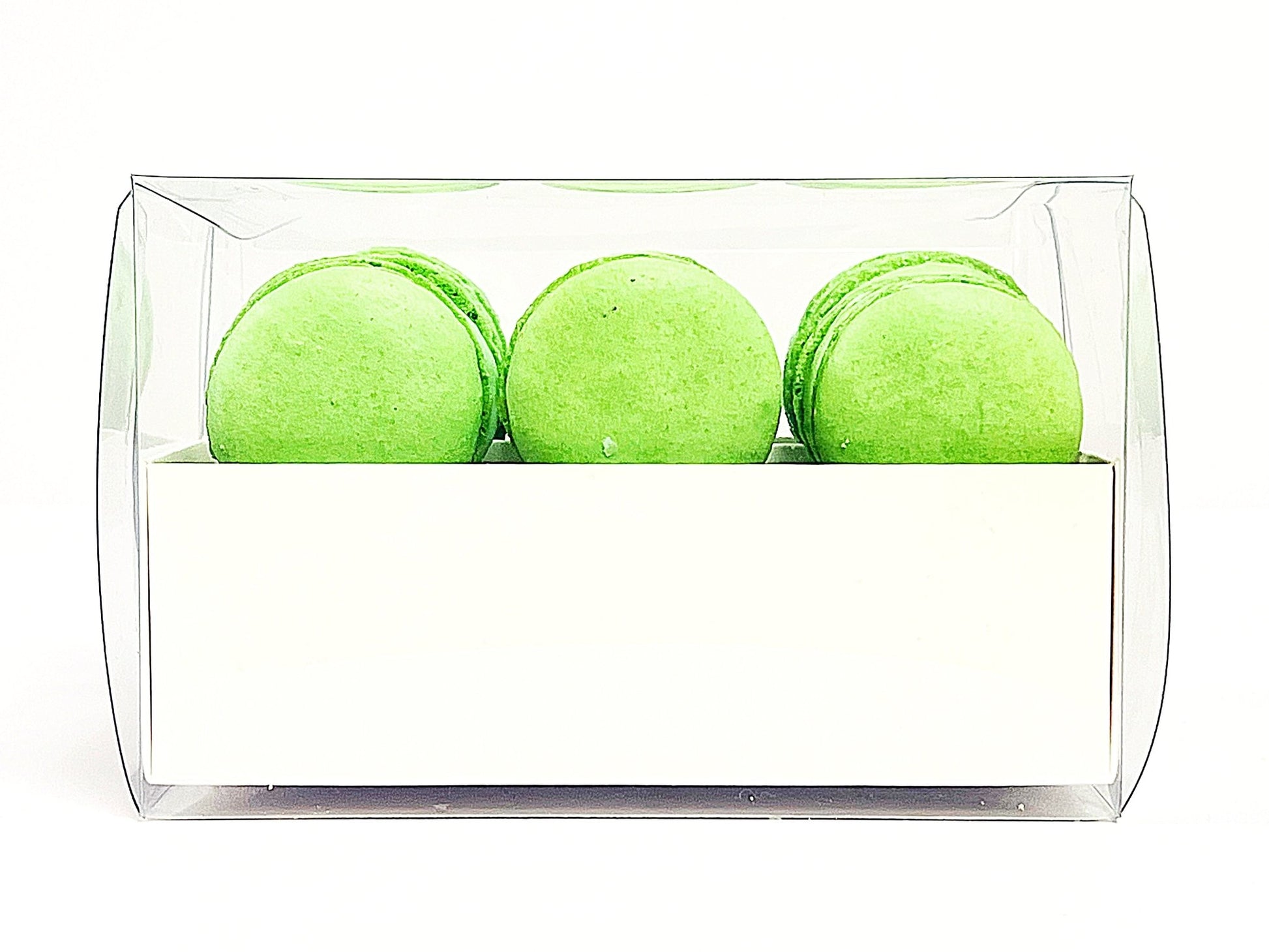 Apple Cream Macaron Sucettes En Gros | Available in 24 & 48 Sucettes - Macaron Centrale24 Pack