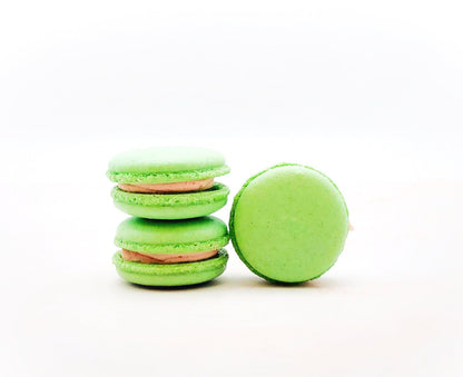 Apple - Strawberry Vegan Macarons - Macaron Centrale4 Pack