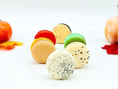 Assorted Macaron, The Autumn Set | Great for any party, celebration | Available in 12, 24 and 48 Pack - Macaron Centrale12 Pack