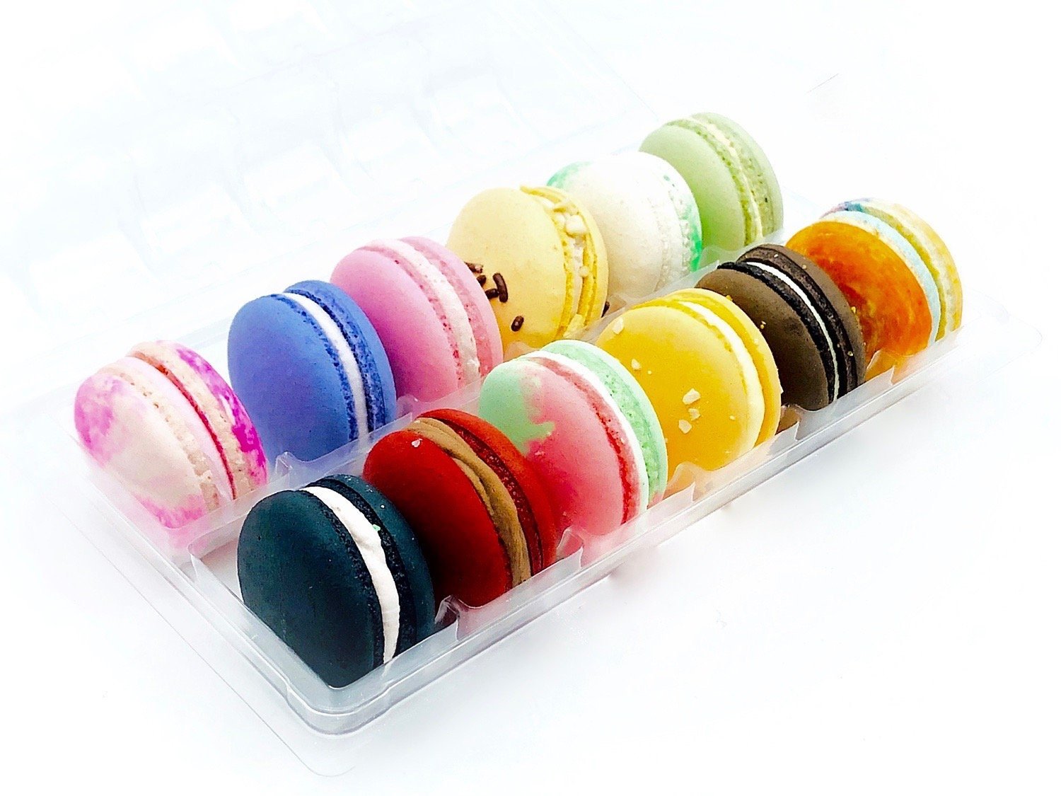 Assorted Vegan Macarons | Choose Your Own 12 Pack| - Macaron Centrale