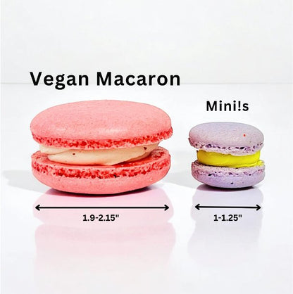 Birthday Mini Macarons - Perfect for Decorating Cupcakes, Cakes, Ice Cream, and More - Macaron Centrale16 Pack