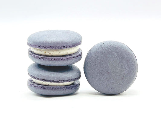 Black Sesame Seeds Vegan Macarons - Macaron Centrale4 Pack