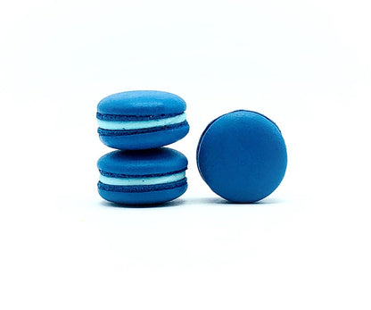 Blue Curacao Vegan Macarons - Macaron Centrale4 Pack