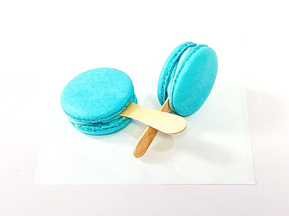 Blueberry Cream Macaron Sucettes En Gros | Available in 24 & 48 Sucettes - Macaron Centrale24 Pack