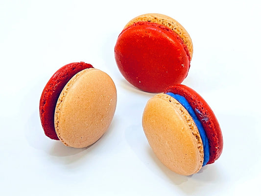 Blueberry Kumquat French Macarons | Available in 6, 12 and 24 Pack - Macaron Centrale6 Pack