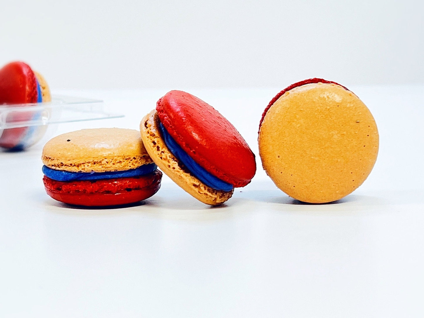 Blueberry Kumquat French Macarons | Available in 6, 12 and 24 Pack - Macaron Centrale6 Pack