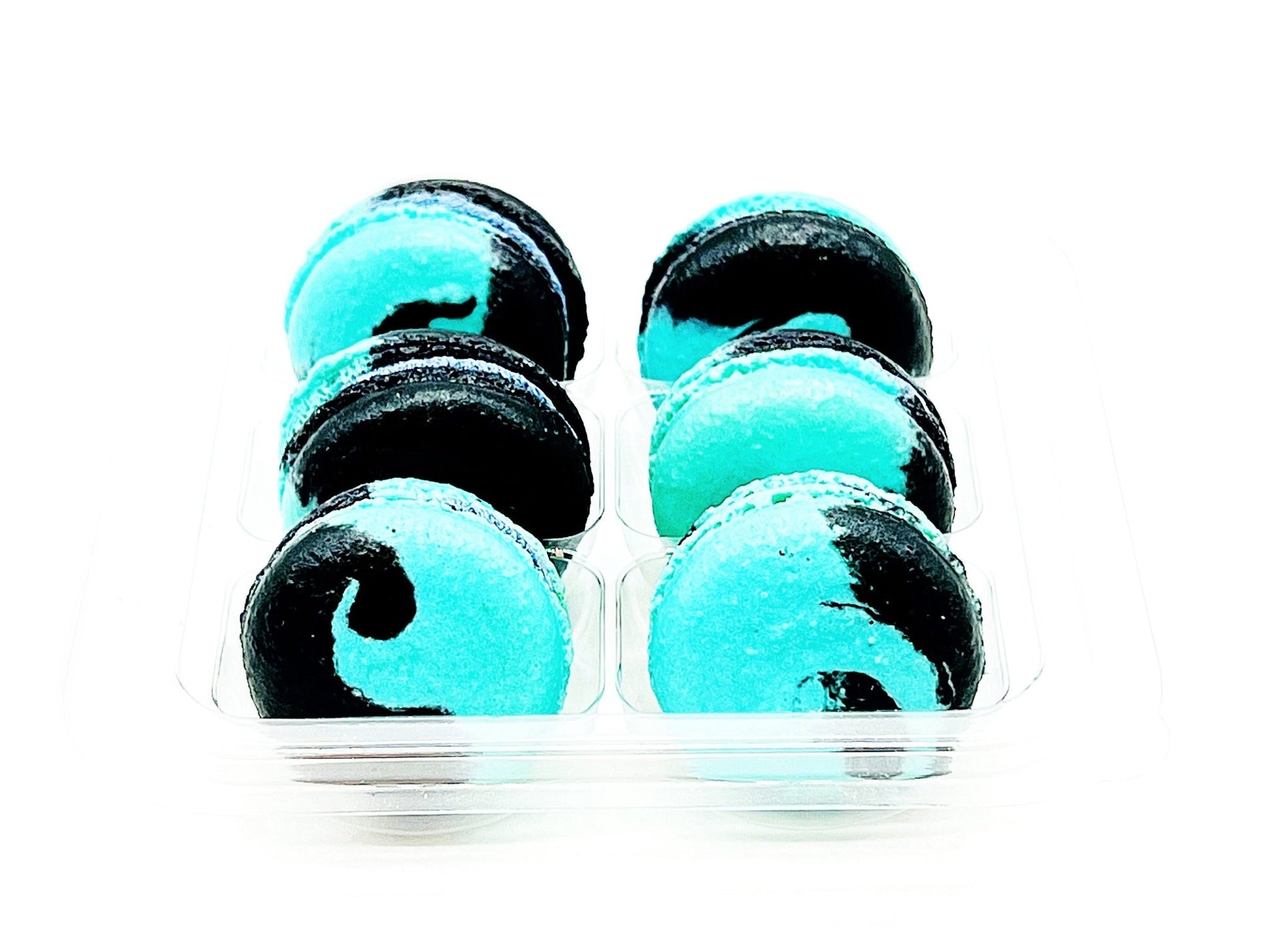 Blueberry Licorice Macarons (6 Pack) | Ideal for celebratory events. - Macaron Centrale