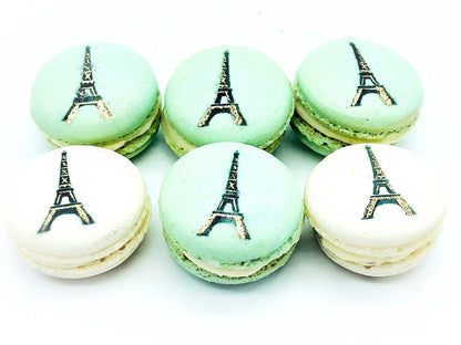 Bonjour de Paris | The Eiffel Macarons | Available in 6, 12 and 24 Pack - Macaron Centrale6 Pack