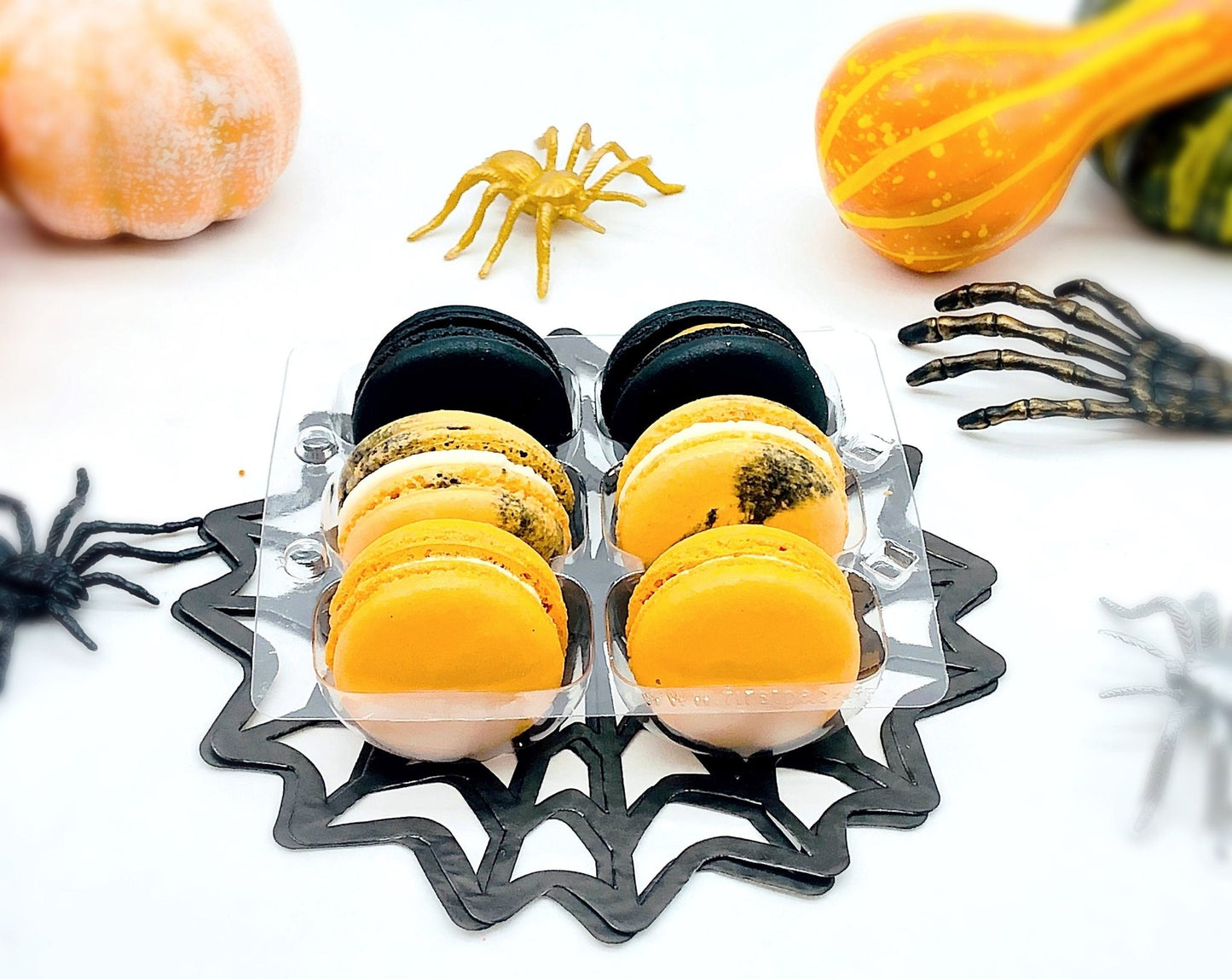 Boo! 6 French Macaron Value Pack | The Pumpkin Set - Macaron Centrale