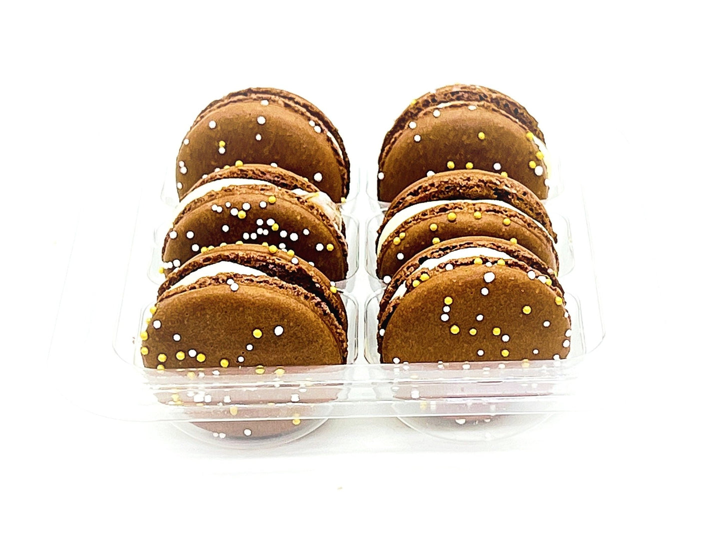 Caramel Coconut French Macaron | Available in 6, 12 & 24 - Macaron Centrale6 Pack