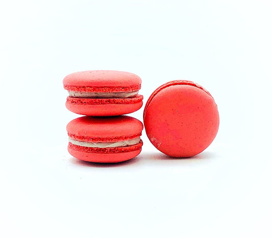 Cherry Pecan Vegan Macarons - Macaron Centrale4 Pack