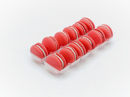 Cherry Pecan Vegan Macarons - Macaron Centrale4 Pack