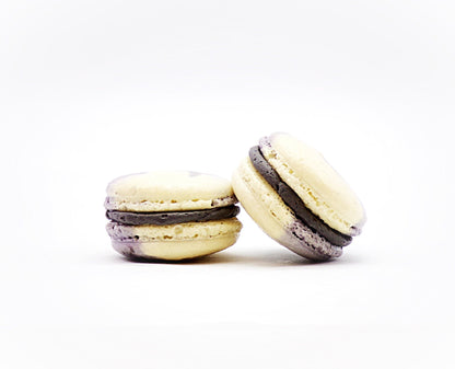 Chocolate Espresso Caramel Macarons (6 Pack) | Ideal for celebratory events. - Macaron Centrale