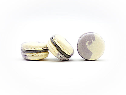 Chocolate Espresso Caramel Macarons (6 Pack) | Ideal for celebratory events. - Macaron Centrale