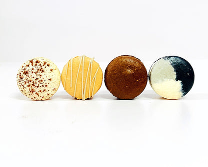 Chocolate Vibe: A Flavorful Quartet of French Macarons in One Set | 36 Pack (Copy) - Macaron Centrale