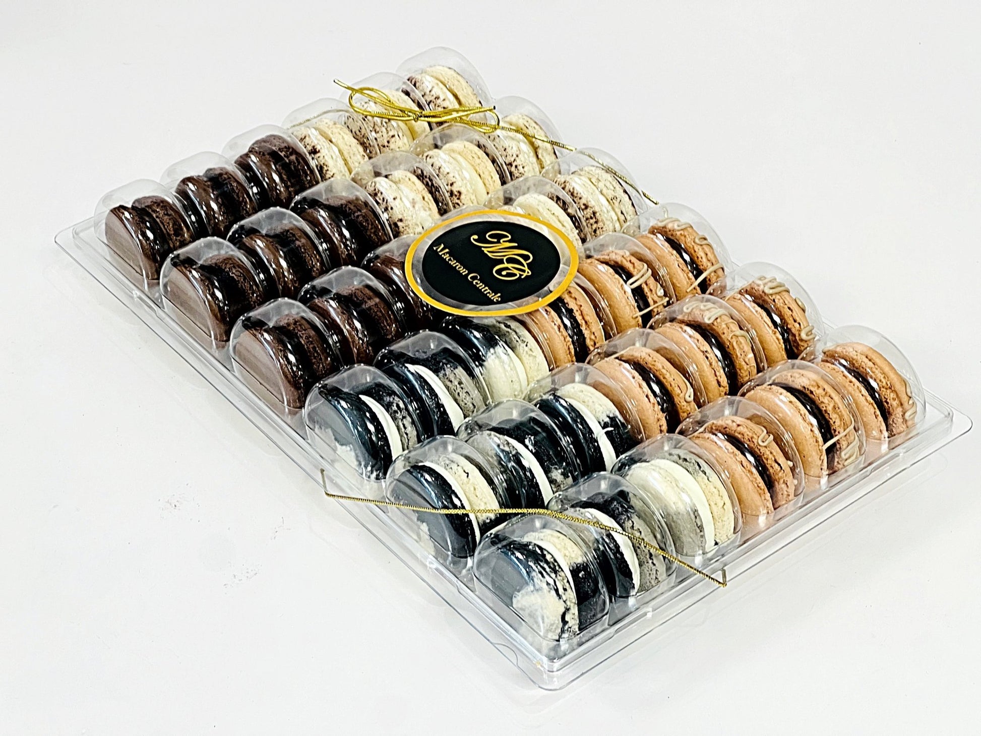 Chocolate Vibe: A Flavorful Quartet of French Macarons in One Set | 36 Pack (Copy) - Macaron Centrale