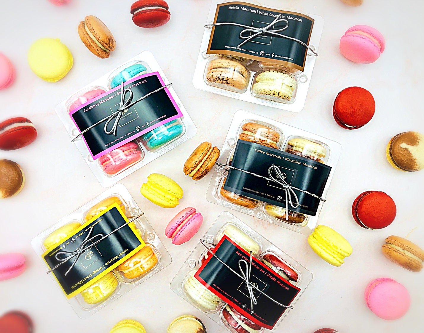 Choose Your Own 6 Macaron Value Pack - Macaron Centrale1 Flavor