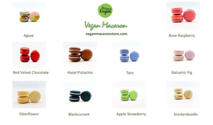 Choose Your Own Vegan Macaron Subscription Box - Macaron Centrale4 Pack