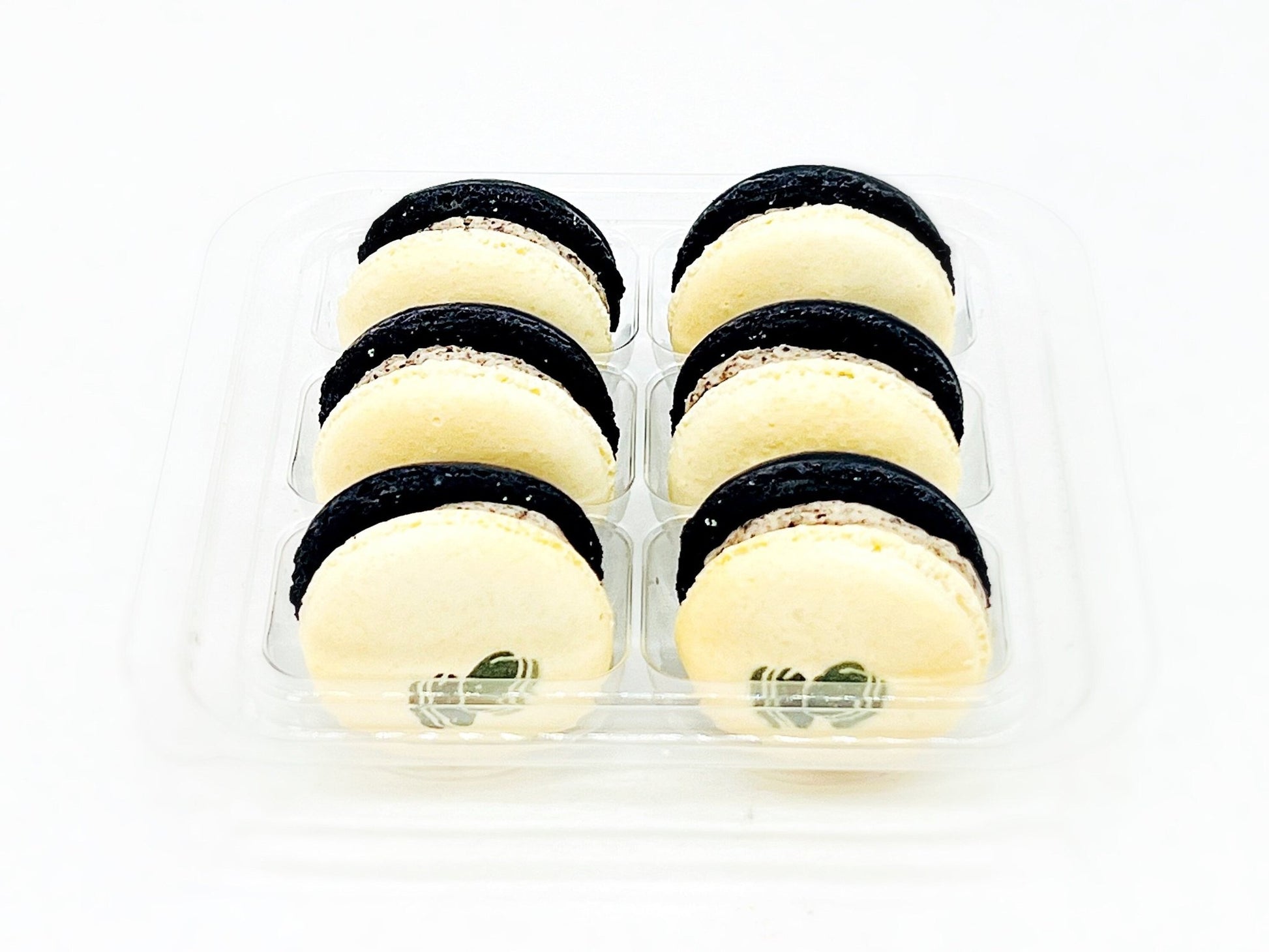 Classic Chocolate Oreo French Macarons| Available in 6, 12 & 24 Pack - Macaron Centrale6 pack