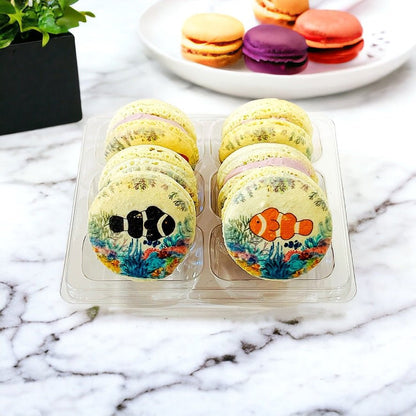 Clownfish Macarons – Pick Your Flavors! - Macaron Centrale6 Pack