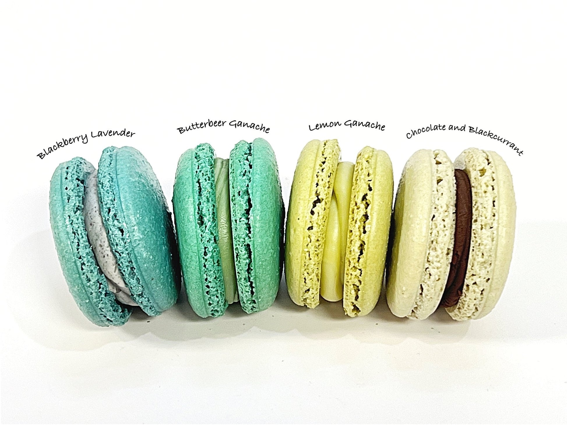 Coastal Vibe: A Flavorful Quartet of French Macarons in One Set | 36 Pack - Macaron Centrale