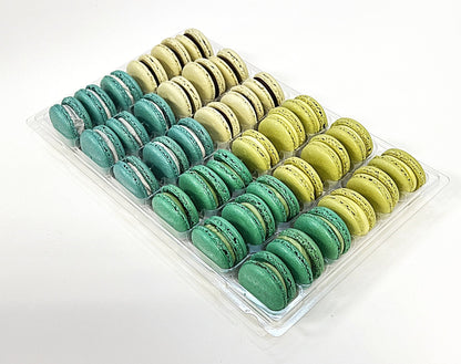 Coastal Vibe: A Flavorful Quartet of French Macarons in One Set | 36 Pack - Macaron Centrale