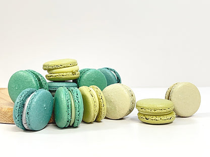 Coastal Vibe: A Flavorful Quartet of French Macarons in One Set | 36 Pack - Macaron Centrale