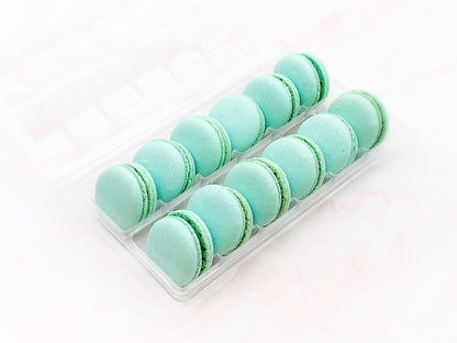 Cotton Candy Vegan Macarons - Macaron Centrale4 Pack