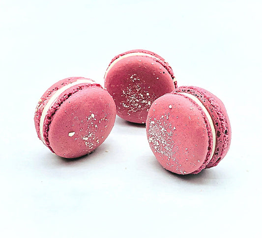 Cranberry Sauce French Macarons | Perfect for your next celebratory events. - Macaron Centrale12 pack