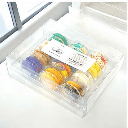 Customizable 12 - Pack Classic Macaron Gift Set – Private Label Perfection - Macaron Centrale8 x 12 Pack