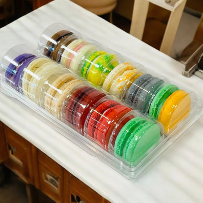 Customizable 12 - Pack Vegan Macaron Gift Set – Private Label Ready - Macaron Centrale8 x 12 Vegan Pack