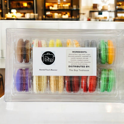 Customizable 12 - Pack Vegan Macaron Gift Set – Private Label Ready - Macaron Centrale8 x 12 Vegan Pack