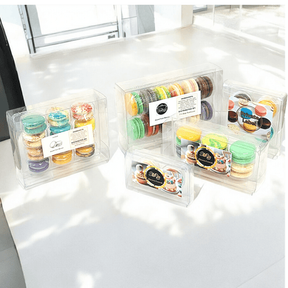 Customizable 12 - Pack Vegan Macaron Gift Set – Private Label Ready - Macaron Centrale8 x 12 Vegan Pack