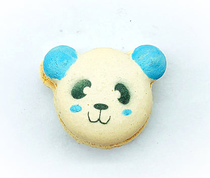 Customizable Panda Macarons | Handmade & Free Shipping - Macaron Centrale4 Pack