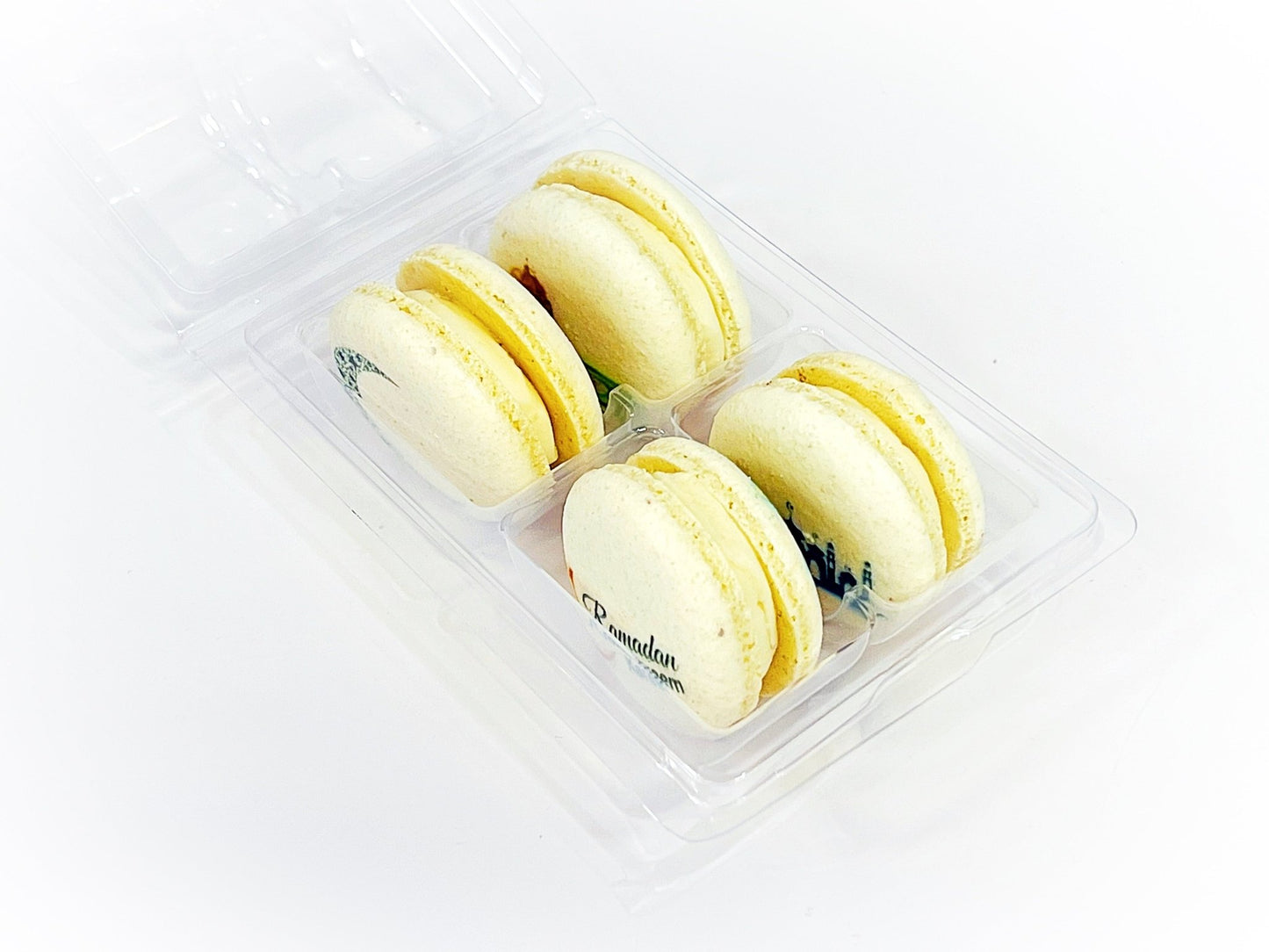 Customizable Vegan Ramadan Macaron Set | Available in 4 & 12 Pack - Macaron Centrale4 pack