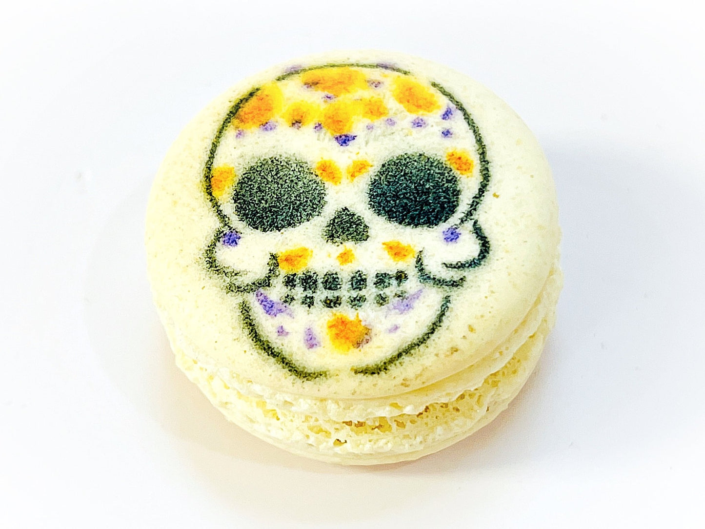 Day of the Death French Macaron V.3 - Macaron Centrale6 Pack