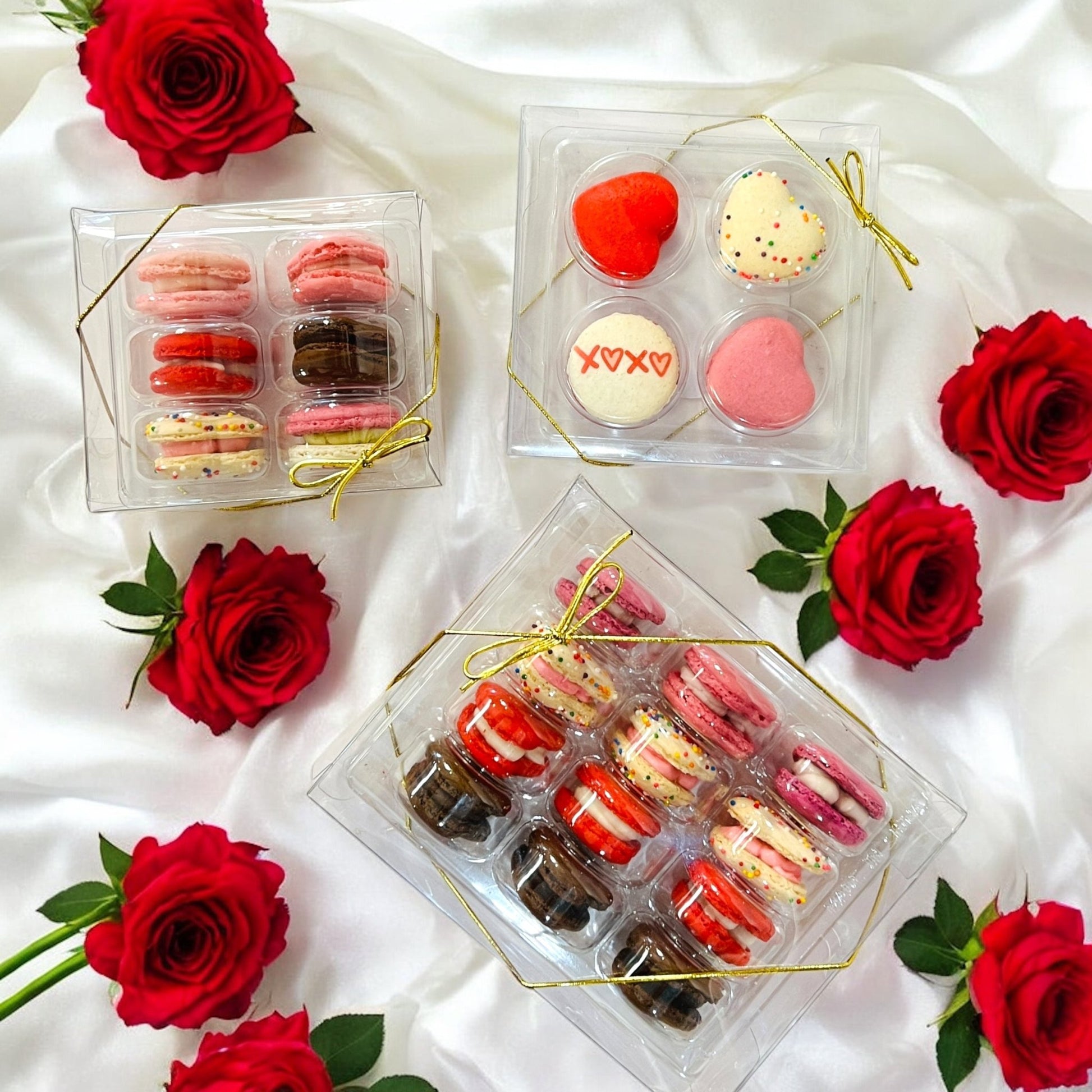 Design Your Own Love Story Macaron Set - Macaron CentraleValentine's4 Pack