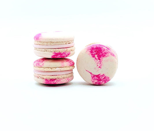 Dragon Fruit Vegan Macarons - Macaron Centrale4 Pack