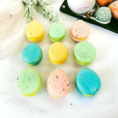 Eggstraordinary Delights: Pastel French Macaron Collection | Available in 4, 12, 24 and 48 Pack. - Macaron Centrale4 Pack