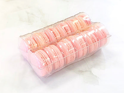 Electric Pink French Macaron Shell | Perfect for Cake Decorators or Your Dessert DIY Project - Macaron Centrale6 Pairs