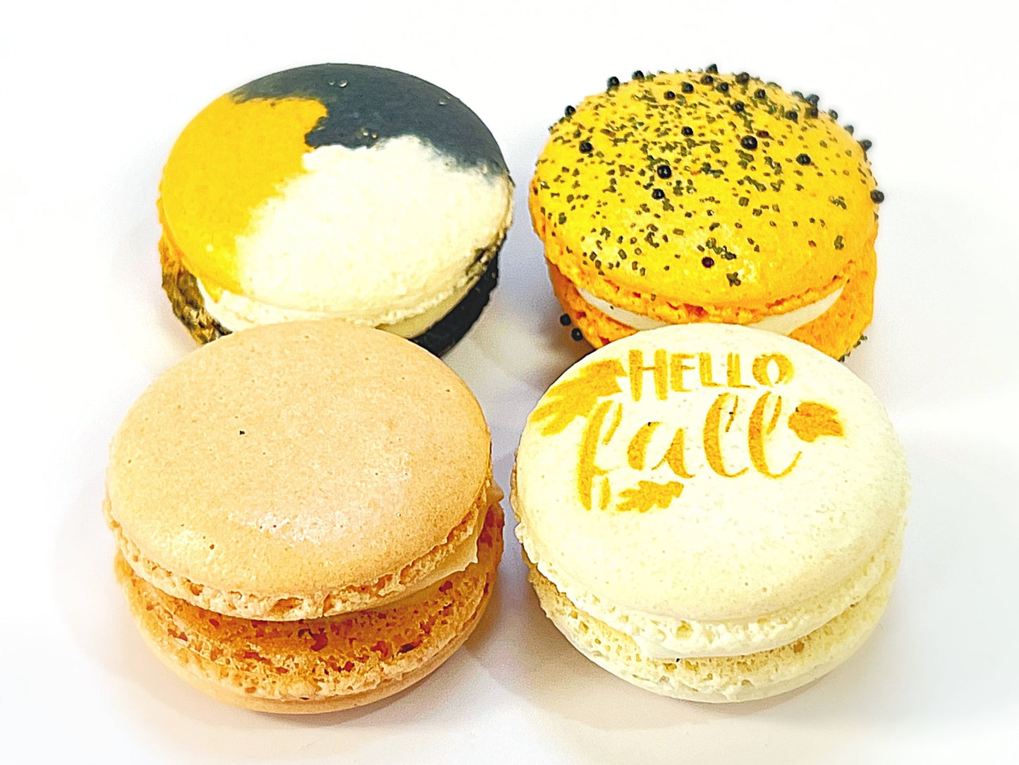 Fall Vibe: A Flavorful Quartet of French Macarons in One Set | 36 Pack - Macaron Centrale