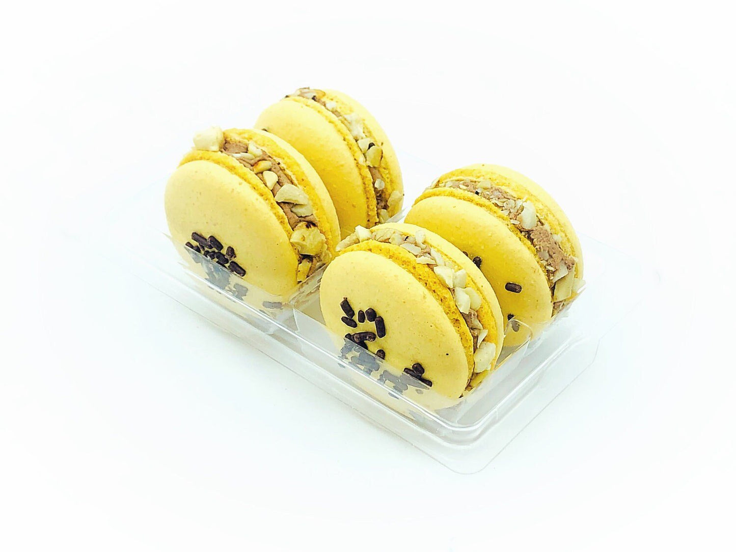 Ferrero Rocher Vegan Macarons - Macaron Centrale4 Pack