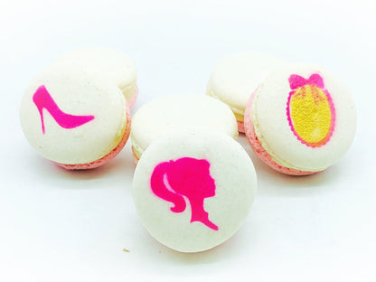 French Macaron Barbie Girl Set | Available in 6 or 12 Pack - Macaron Centrale6 pack