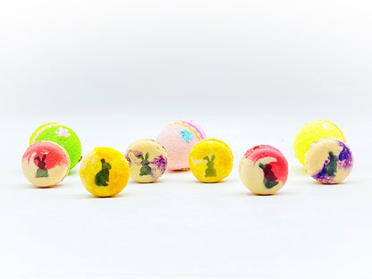 French Macaron Pastel Bunny Set | Available in 6, 12 & 24 pack - Macaron Centrale6 Pack
