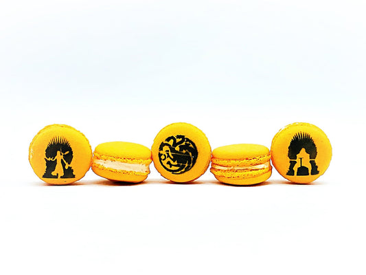 French Macaron Tribute To Game of Thrones | Available in 6 or 12 Pack - Macaron Centrale6 pack
