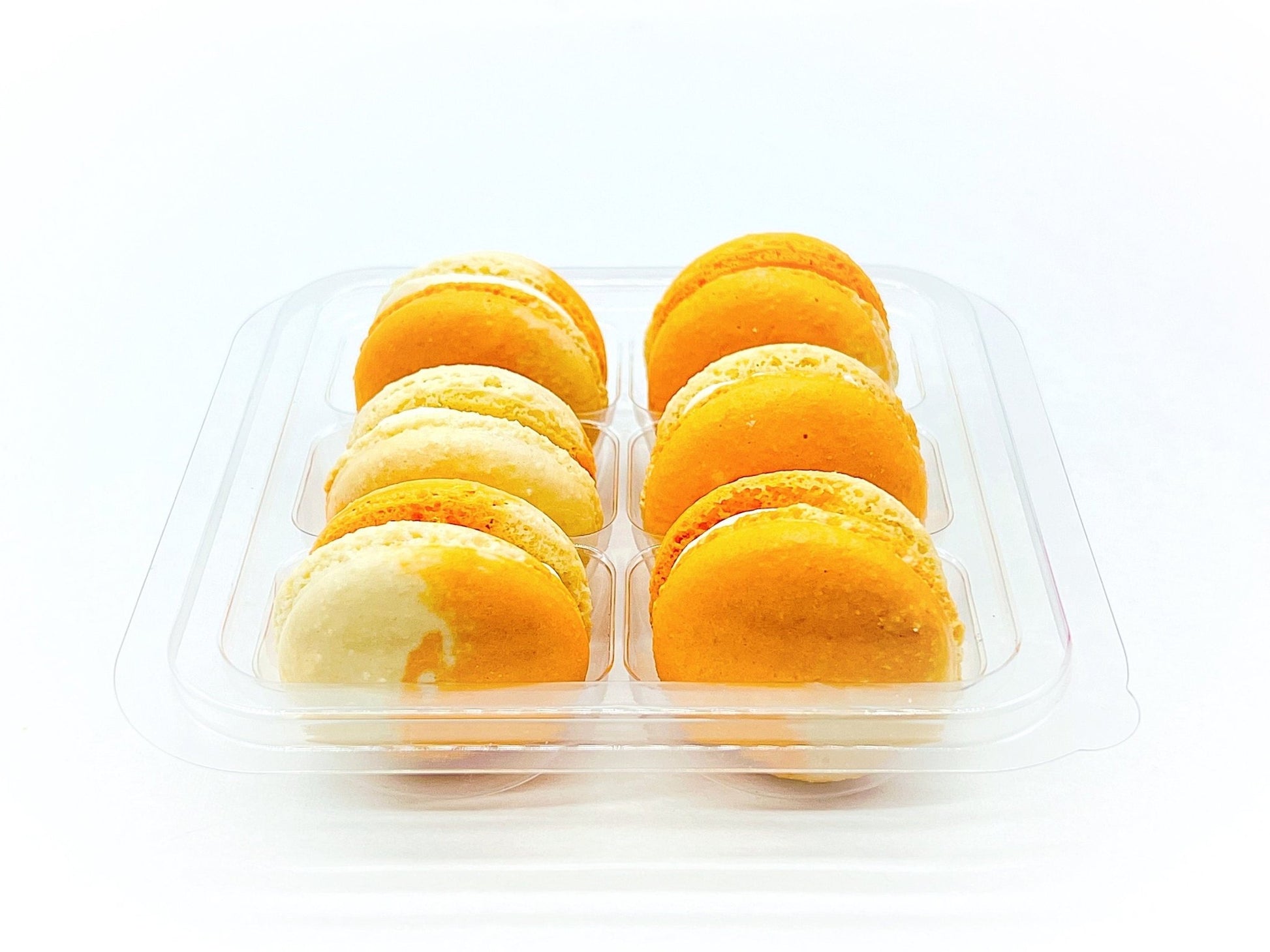 Fruity Chocolate | White Chocolate Apricot | Available in 6 , 12 & 24 Pack - Macaron Centrale6 Pack