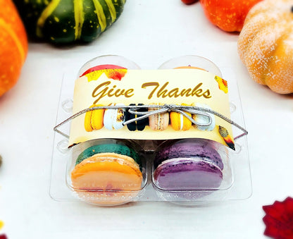 Give Thanks! Surprise Me Set | 6 French Macaron Value Pack - Macaron Centrale