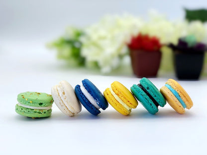 Gluten free macarons. Gender reveal party! It's a boy. - Macaron Centrale6 pack