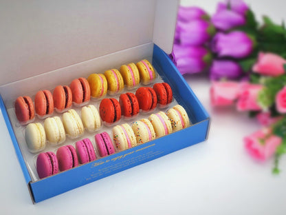 Gluten free macarons. Gender reveal party! It's a girl. - Macaron Centrale6 pack