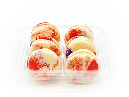 Grape Cheesecake Macarons (6 Pack) | Ideal for celebratory events. - Macaron Centrale
